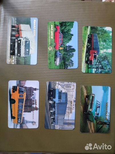 Календарики СССР