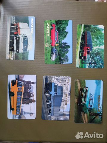 Календарики СССР