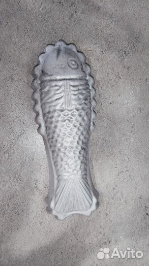 Форма для выпечки кексов Рыба СССР