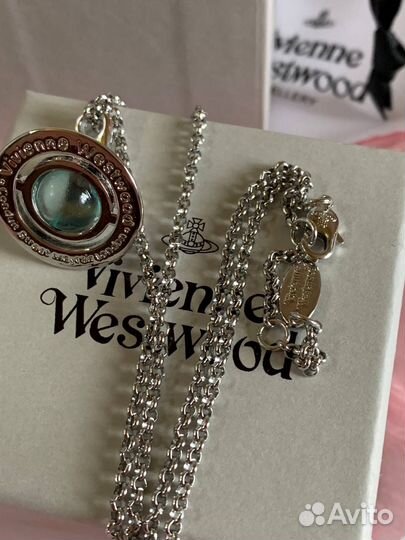 Цепь Vivienne Westwood orb подвеска кулон