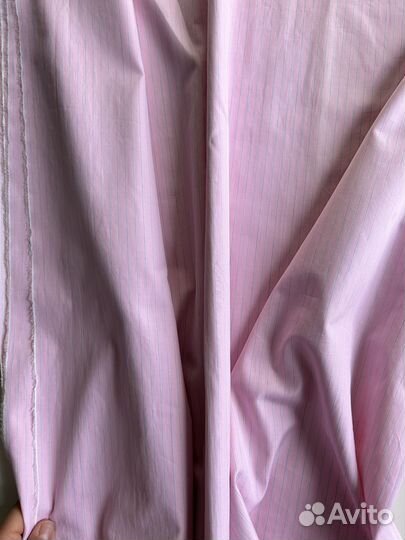 Отрез ткани рубашечный хлопок