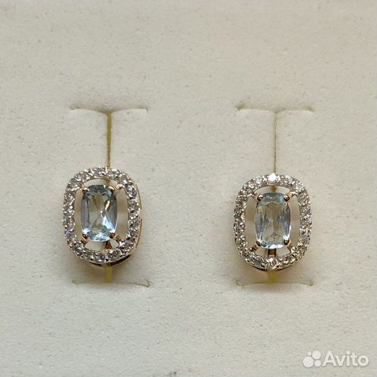 Золотые серьги 585 пробы