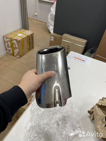 Насадка на глушитель Mercedes w204