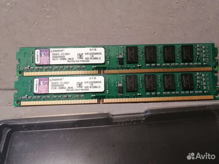 Оперативная память ddr3 4 gb 1333 kingston