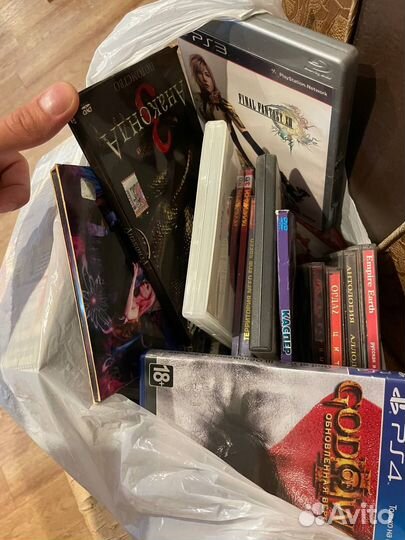 Пакет с дисками, DVD PS1 PS3 PS4, PC игры, фильмы