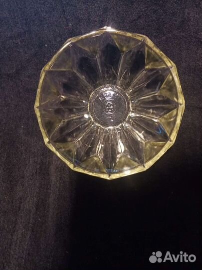 Ваза конфетница СССР стекло,хрусталь