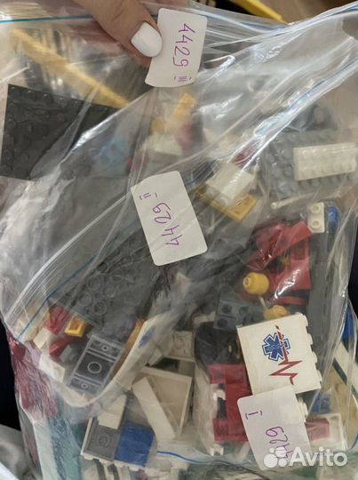 Много наборов Lego City 12 кг