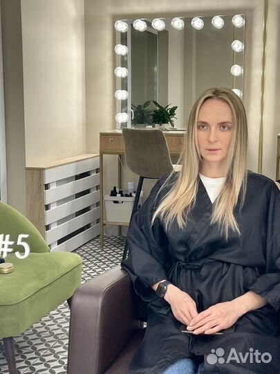 Окрашивание в один тон