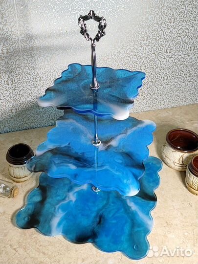 Конфетница из эпоксидной смолы