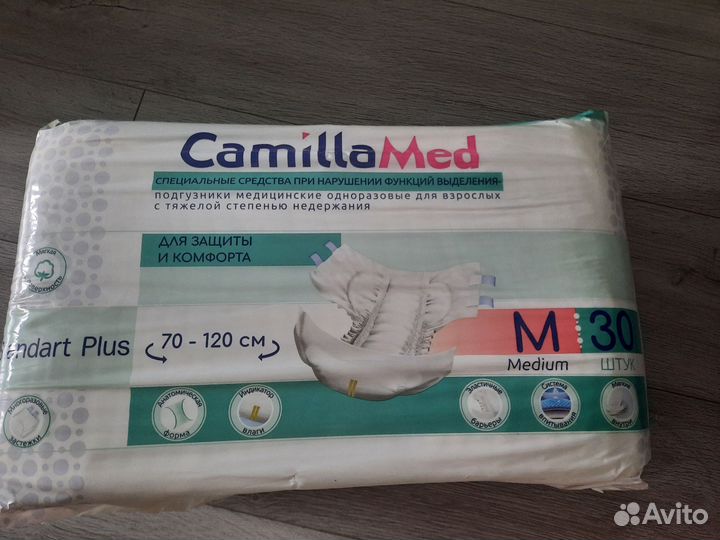 Памперсы Camilla med M