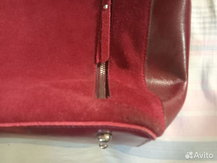 Рюкзак кожа молнию менять