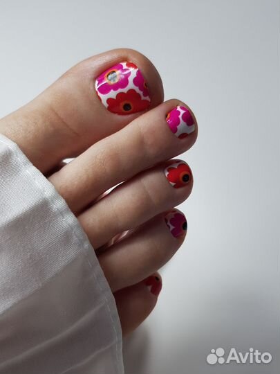 Маникюр Смарт педикюр гель лак