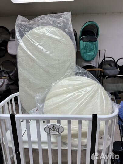 Новые матрасы в круглые кроватку (круг + овал)