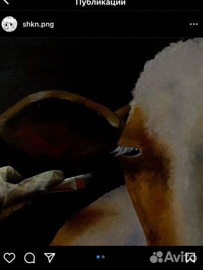 Картина маслом на холсте