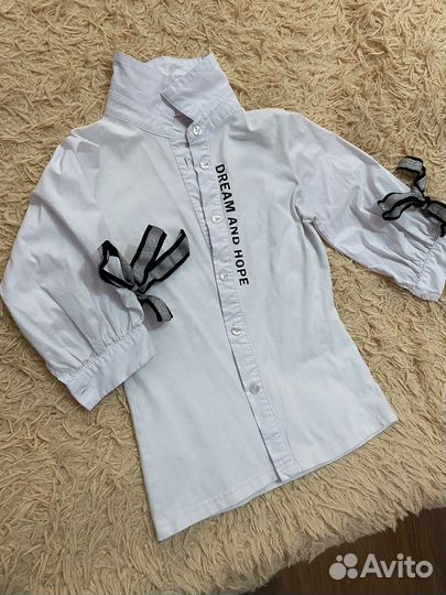 Рубашки школьные для девочки