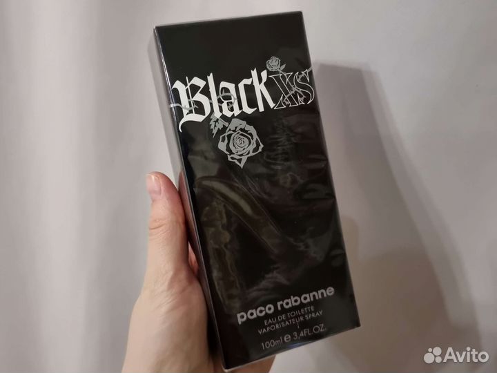 Paco Rabanne Xs Black 100 мл новые мужские