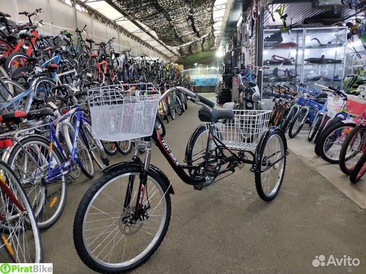 Трехколёсный велосипед для взрослых