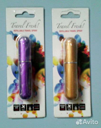 Автомайзеры Travalo, наборы накладных ногтей