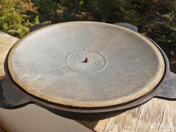 Казан чугунный 6 литров