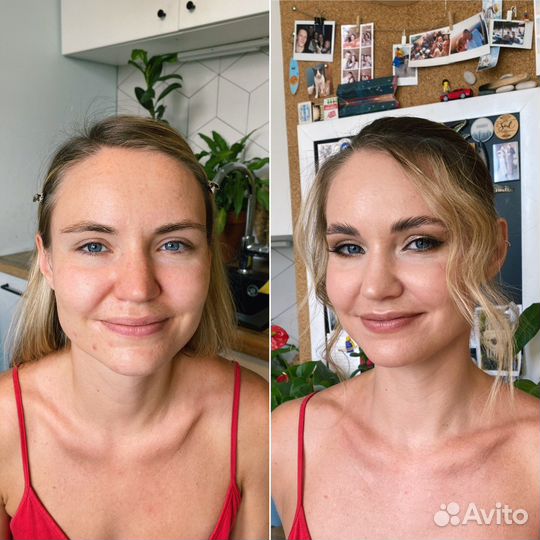 Свадебный макияж укладка брови Москва-Сити Фили