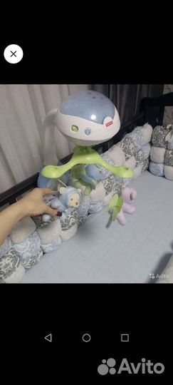 Бортики в кроватку