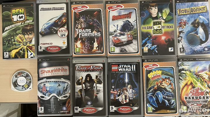 Игры на sony psp