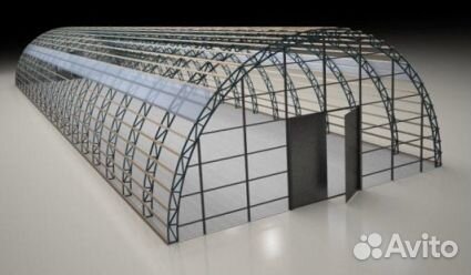 Фермы для арочного ангара 12х6