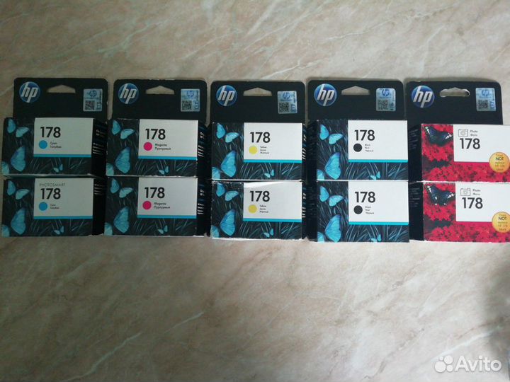 Картриджи hp 178XL