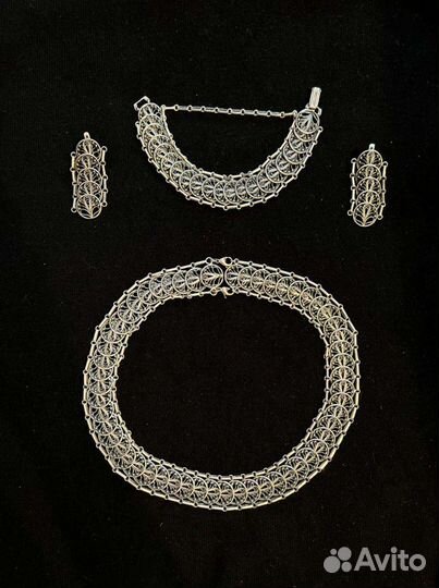 Серебряный комплект