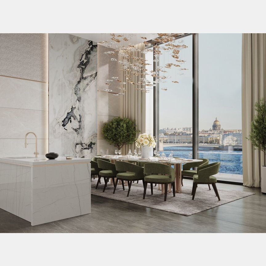 1-к. апартаменты, 41,8 м², 3/8 эт.