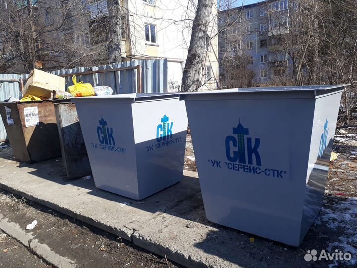 Бак контейнер мусорный тбо, тко