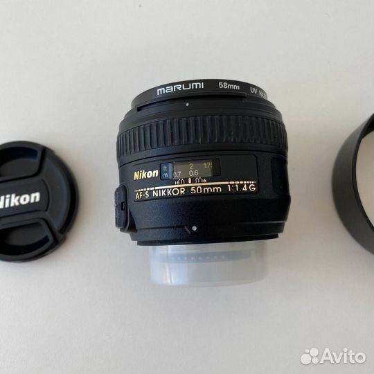 Объектив Nikon AF-S Nikkor 50mm 1.4G