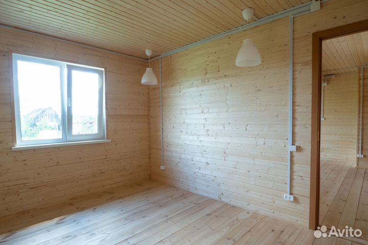 Каркасный дом для постоянного проживания 72 м