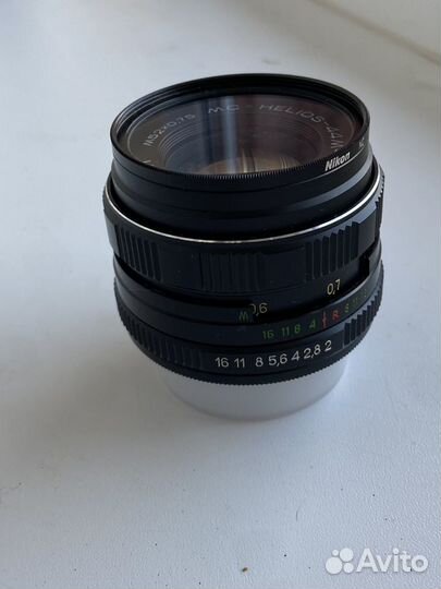 Nikon d5200 kit 18-55 + helios 44м-6