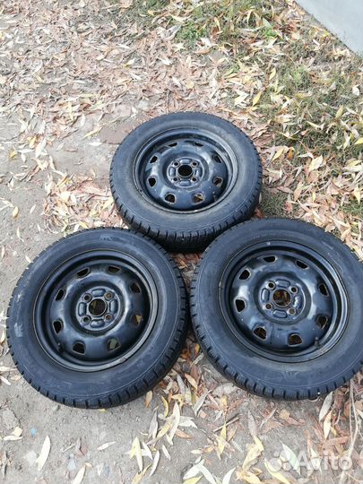 Колеса R14 4*100 зимние