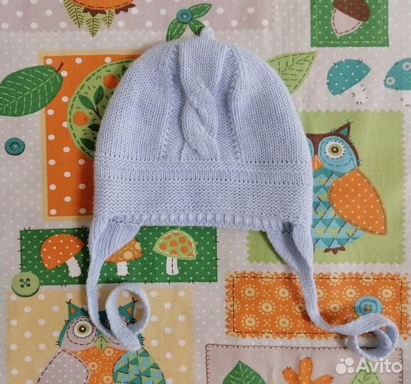 Шапочка для новорожденного тёплая Наследник