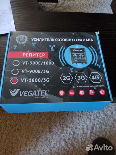 Vegatel Репитер vegatel VT-1800/3G (LED)