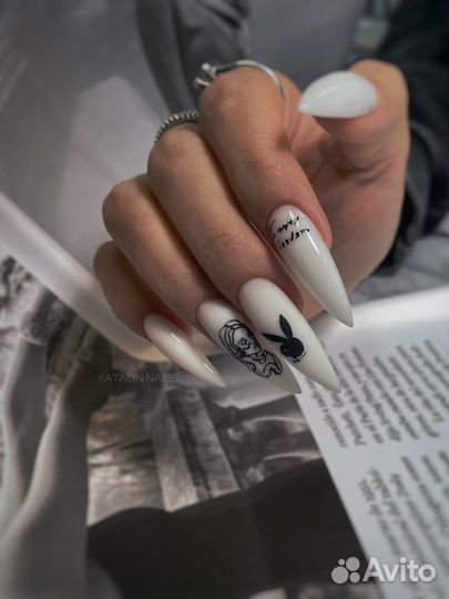 Маникюр гель лак