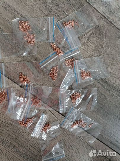 Стеклянные бутылочки декоративные с пробкой