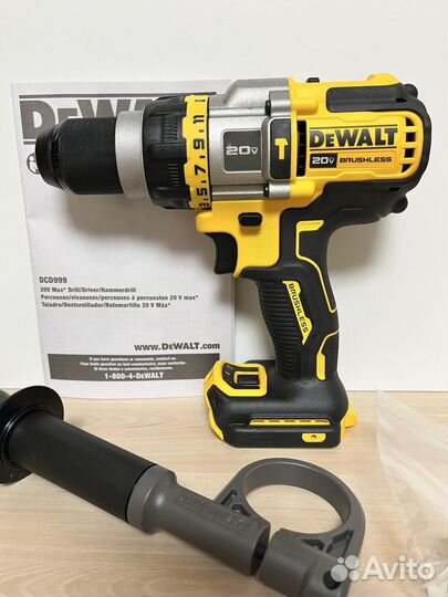 Ударный шуруповерт dewalt DCD999