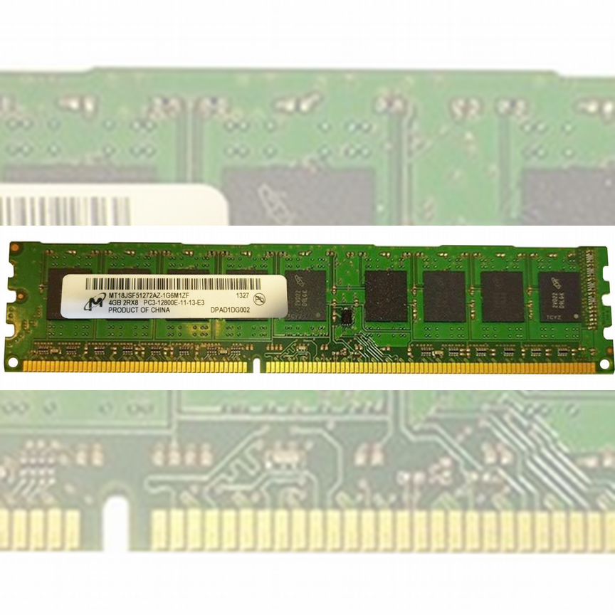 [MT18JSF51272AZ-1G6M1ZF] Оперативная Память Micron Mt18jsf51272az-1g6m1zf