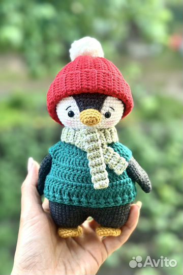 Игрушка ручной работы Пингвин
