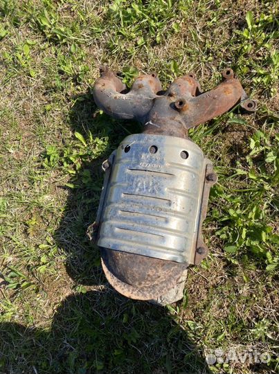 Выпускной коллектор hyundai accent акцент