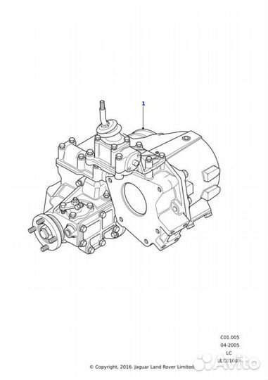 Раздатка Defender Land Rover / LR052756
