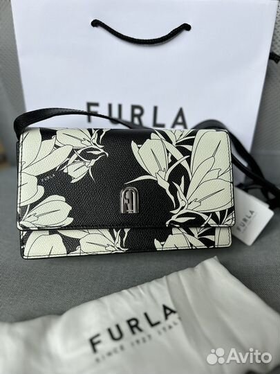 Сумка Furla 1927 + картхолдер 2 в1 оригинал