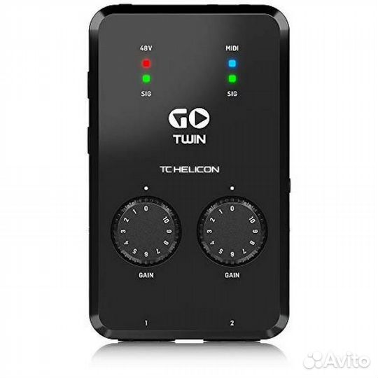 Мобильный аудиоинтерфейс TC Helicon Go Twin