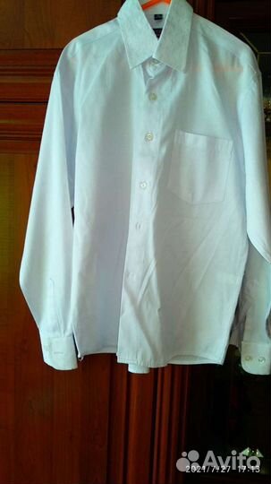 Рубашка школьная