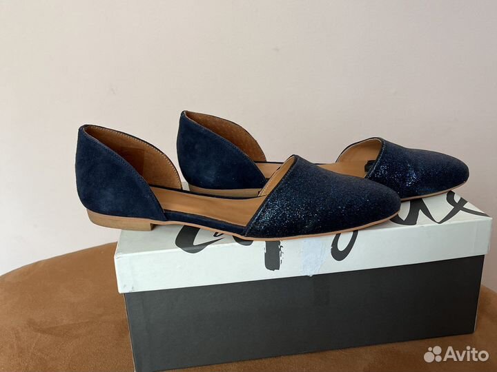 Туфли женские текстильные