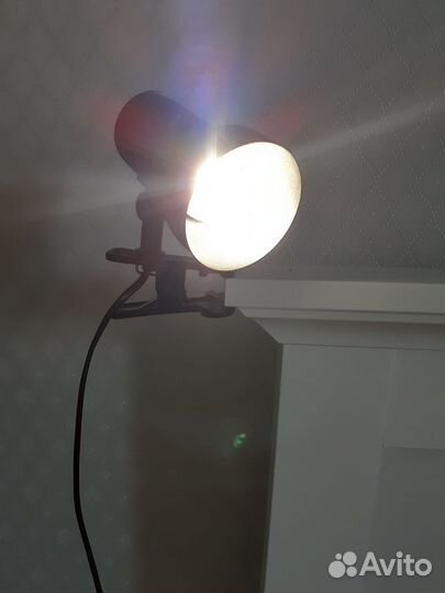 Светильник на прищепке