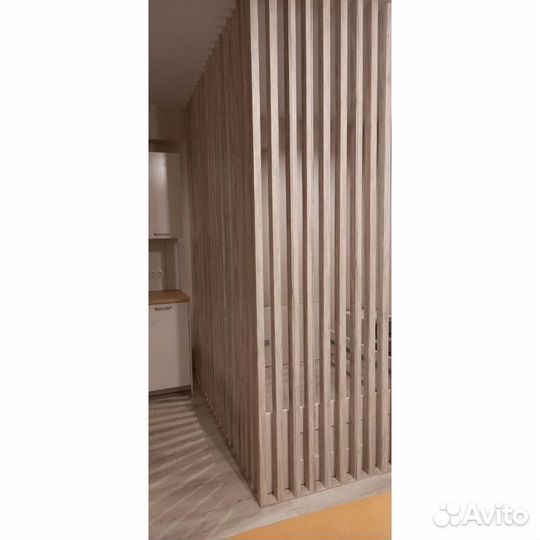 Реечные перегородки